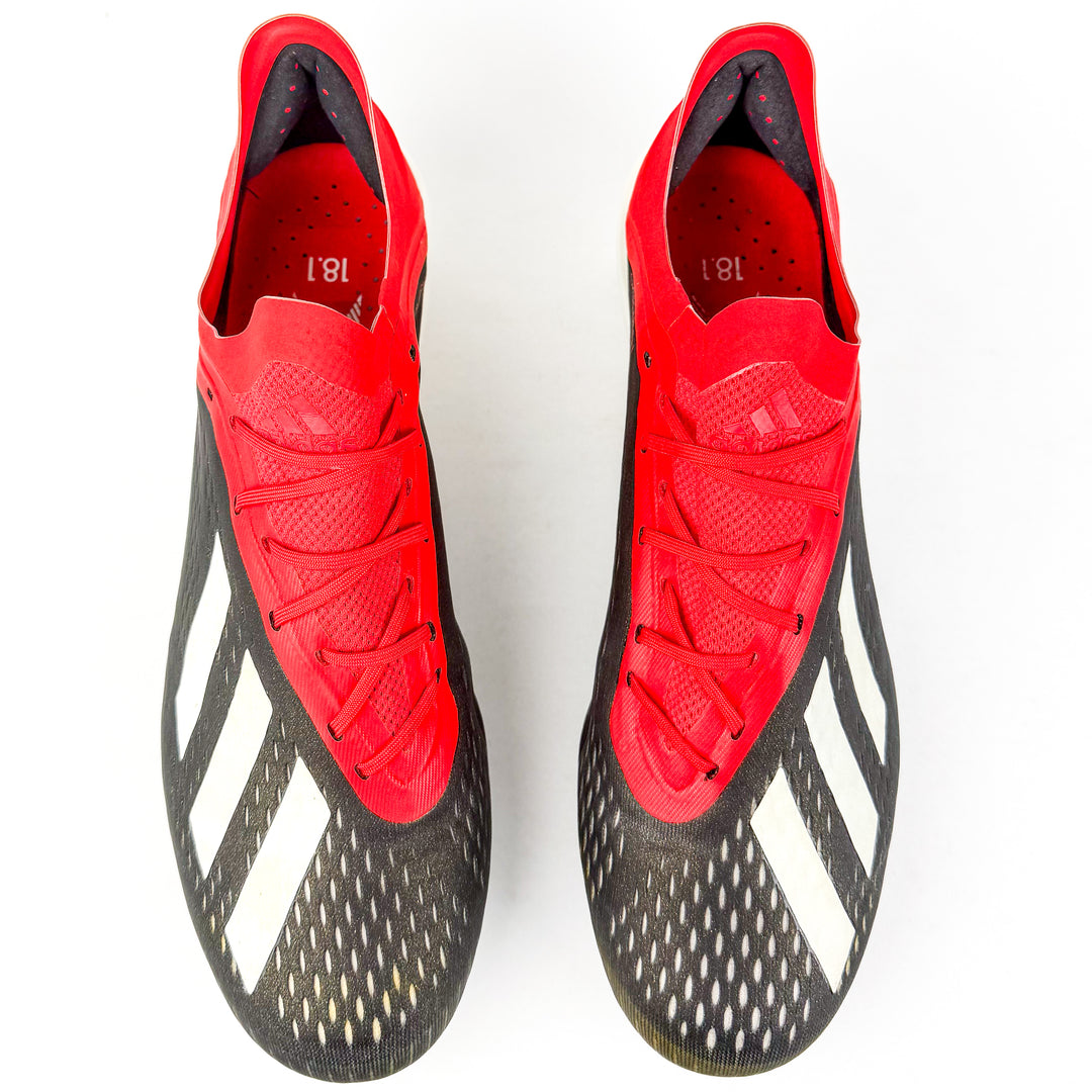 Adidas X 18.1 SG - Core Black/Active Red/White *Wore Once*