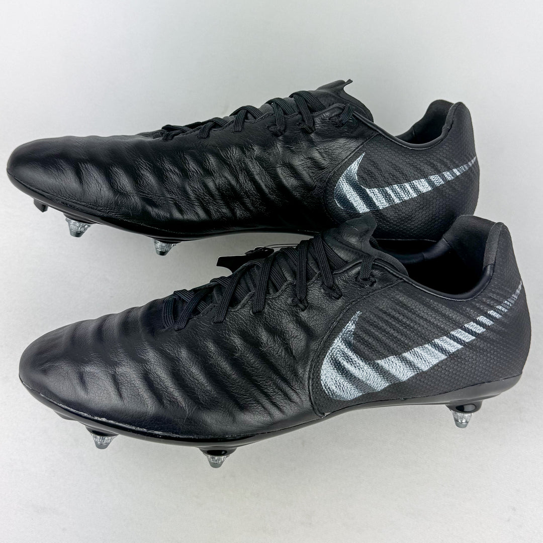 Nike Tiempo Legend VII Pro SG - Black/Black *Brand New*