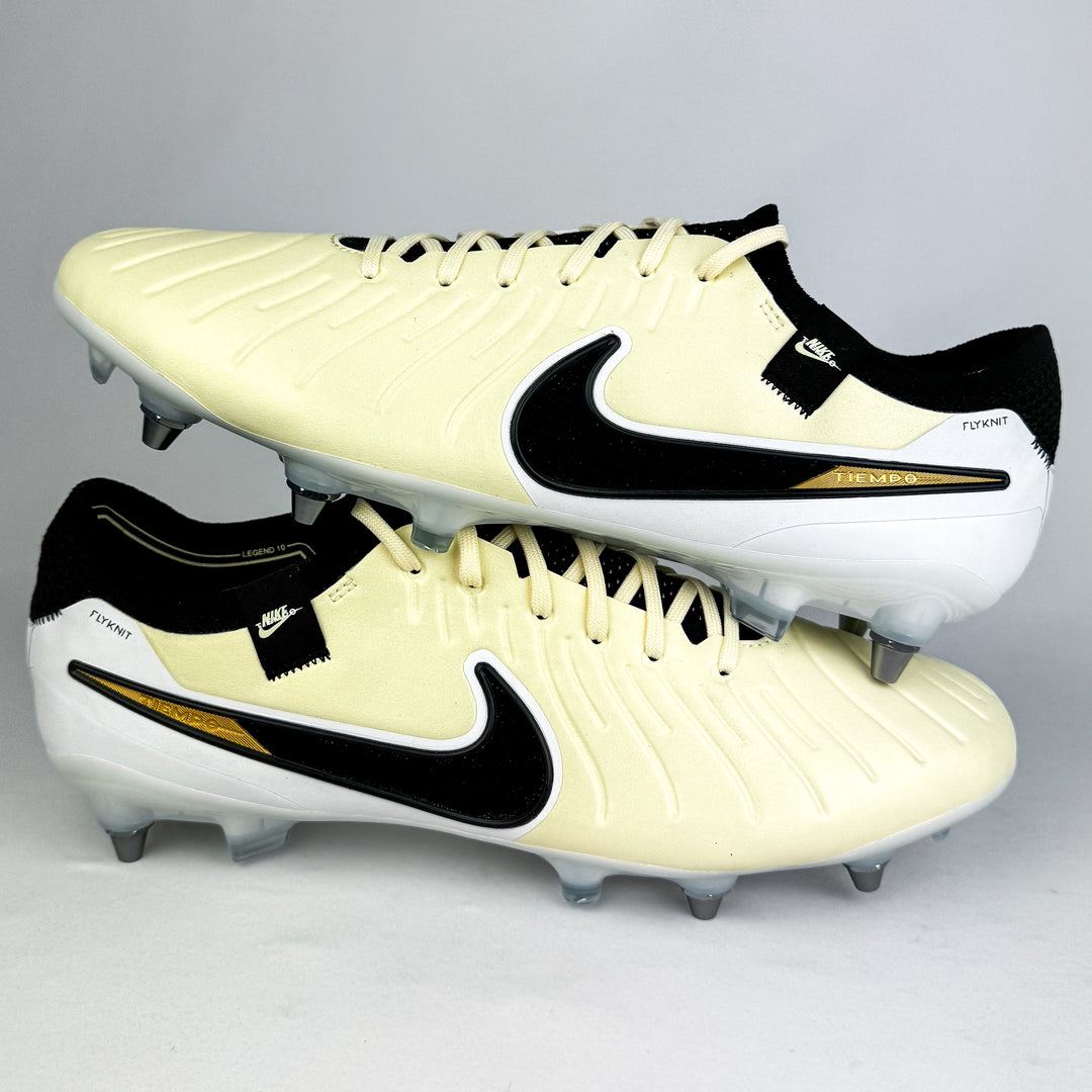 Nike Tiempo Legend 10 Elite SG-Pro  - Lemonade/Metallic Gold Coin/Black *In Box*