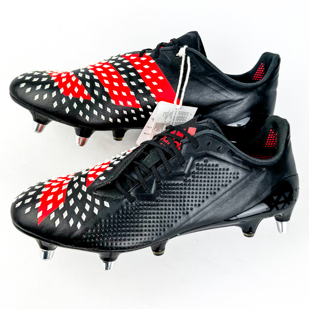 Adidas Predator Malice SG - Core Black/Solar Red/White *Brand New*
