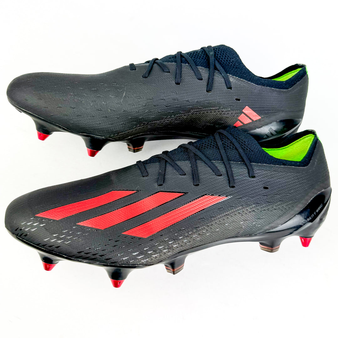 Adidas X Speedportal .1 SG - Core Black/Solar Red/Solar Green *As New*