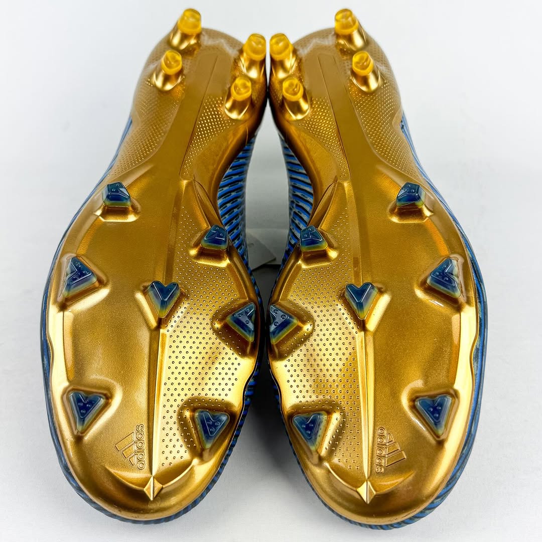 Adidas X 19.1 FG - Football Blue/Gold Metallic/Black *Brand New*