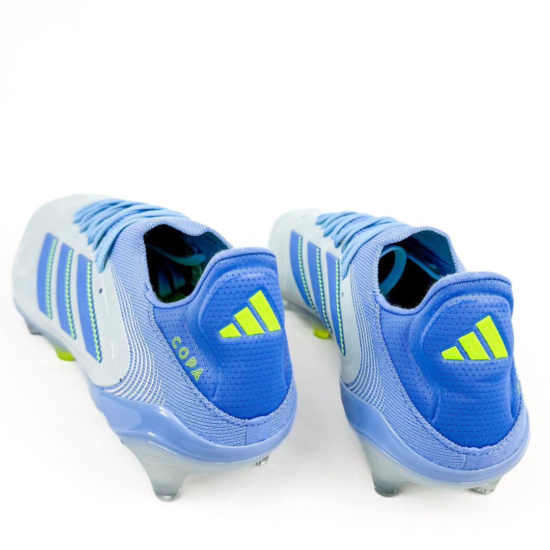 Adidas Copa Pure III Elite FG - Halo Blue/Blue Fusion/Lucid Lemon *Laced Mod*