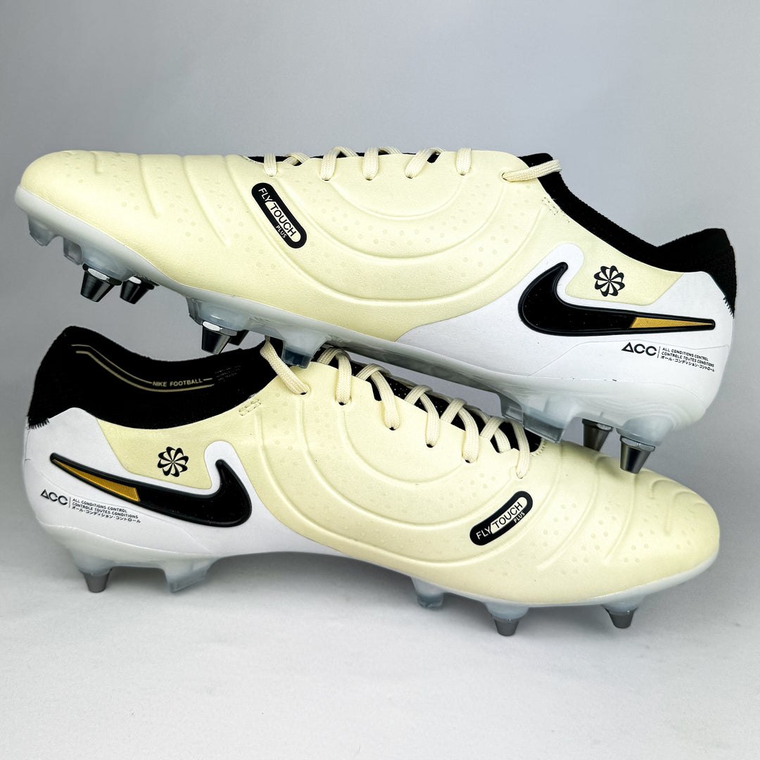 Nike Tiempo Legend 10 Elite SG-Pro  - Lemonade/Metallic Gold Coin/Black *In Box*