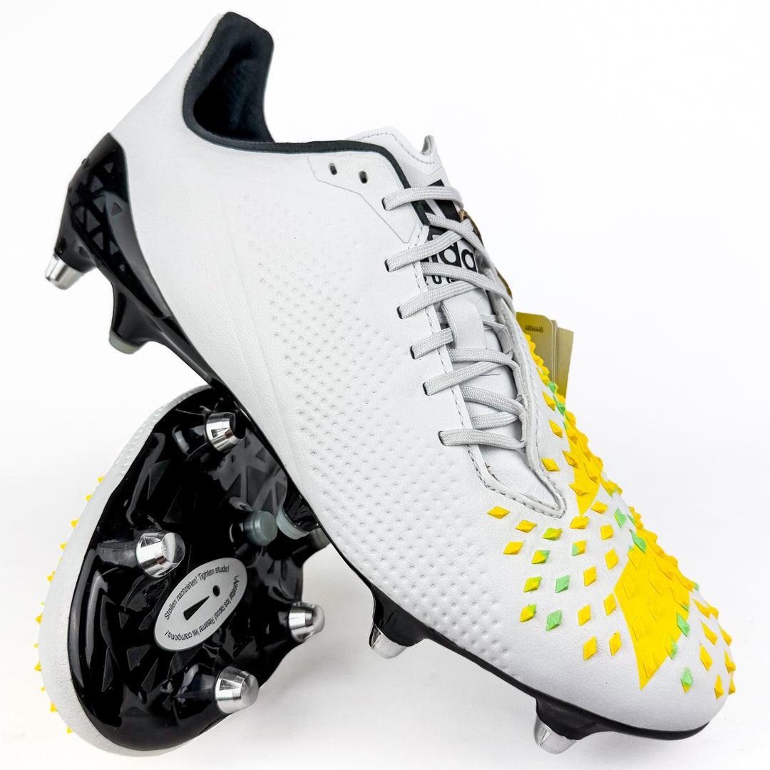 Adidas Predator Malice SG - White/Beam Yellow/Core Black *In Box*