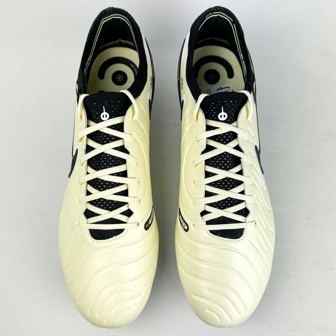 Nike Tiempo Legend 10 Elite SG-Pro  - Lemonade/Metallic Gold Coin/Black *In Box*