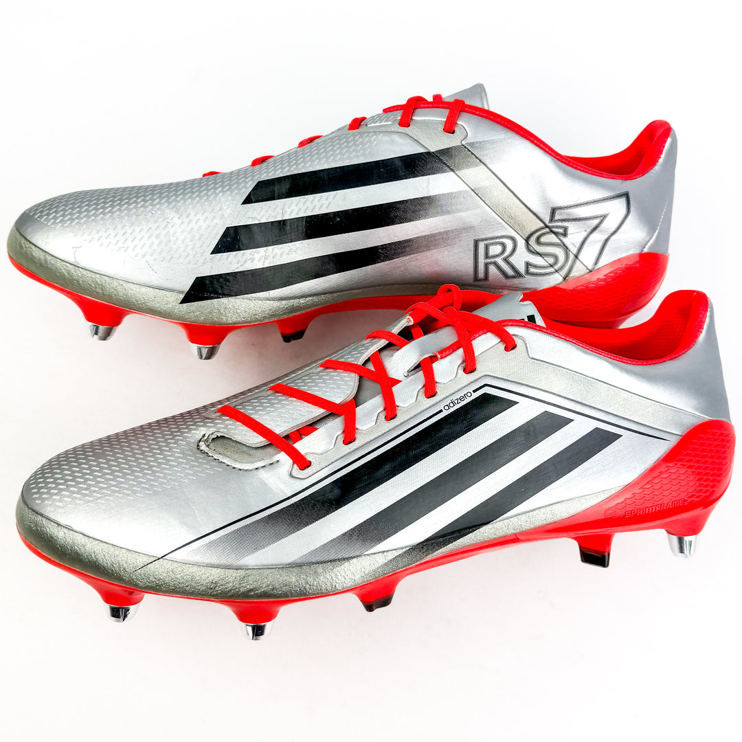 Adidas Adizero RS7 4.0 Pro SG - Silver Metallic/Core Black/Solar Red *As New*