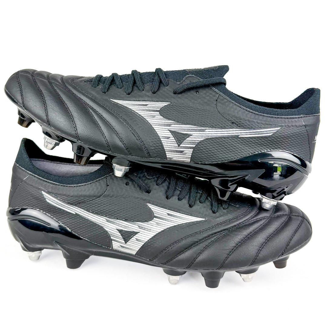 Mizuno Morelia Neo IV Beta Elite SG  - Black/Galaxy Silver/Black *In Box*