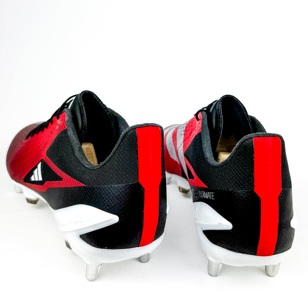 Adidas Adizero RS15 Ultimate SG - Core Black/Solar Red/Silver Metallic *Brand New*