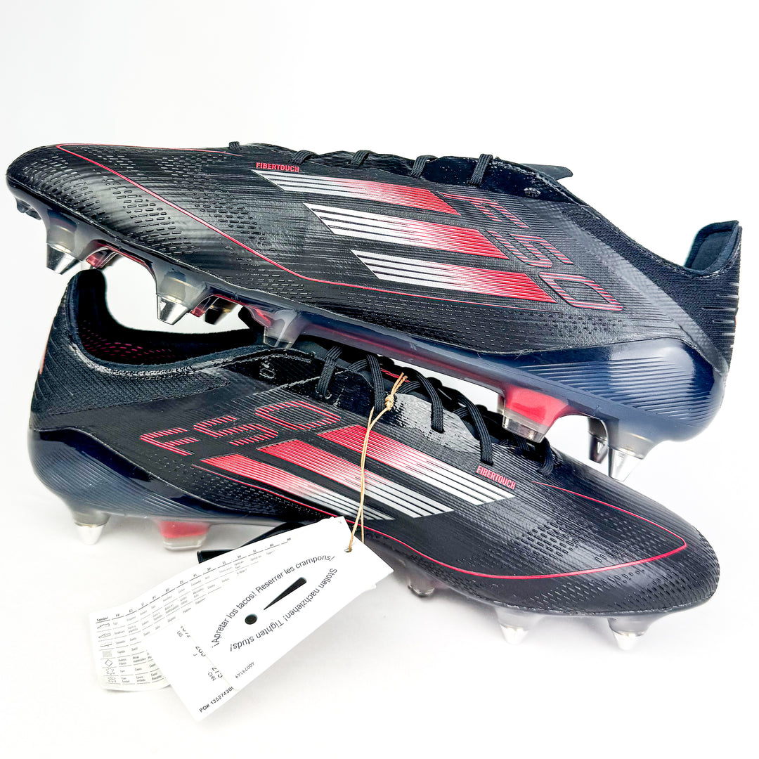 Adidas F50 Elite SG - Black/Iron Metallic/Lucid Red *In Box*
