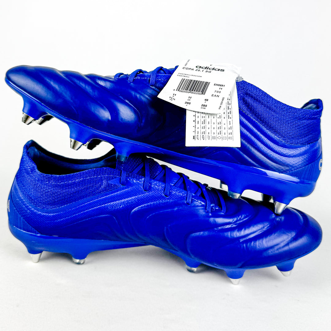Adidas Copa 20.1 SG - Team Royal Blue/Silver Metallic *Brand New*