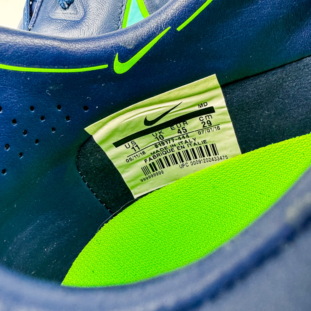 Nike Tiempo Legend VI Elite FG - Coastal Blue/Polarized Blue/Rage Green *Brand New*