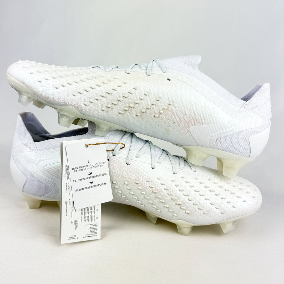 Adidas Predator Accuracy .1 Low FG - White/White *In Box*