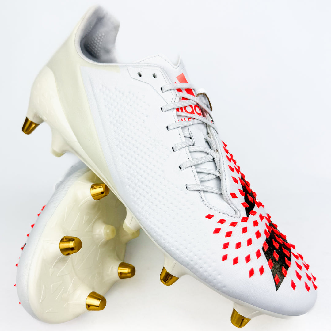 Adidas Predator Malice SG - White/Core Black/Solar Red *In Box*