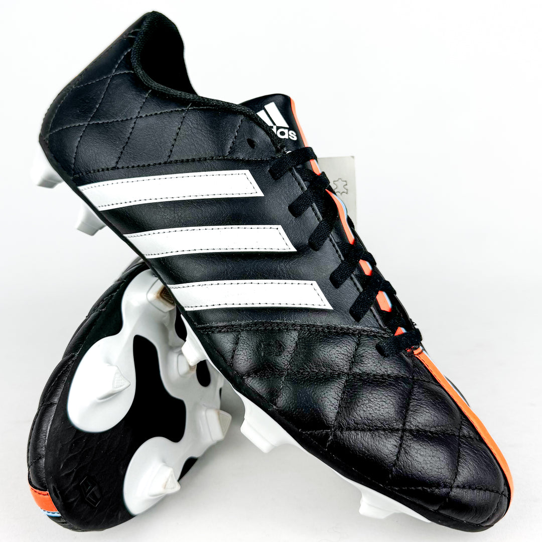 Adidas 11Questra 2014 Leather FG - Black/Flash Orange/White *Brand New*