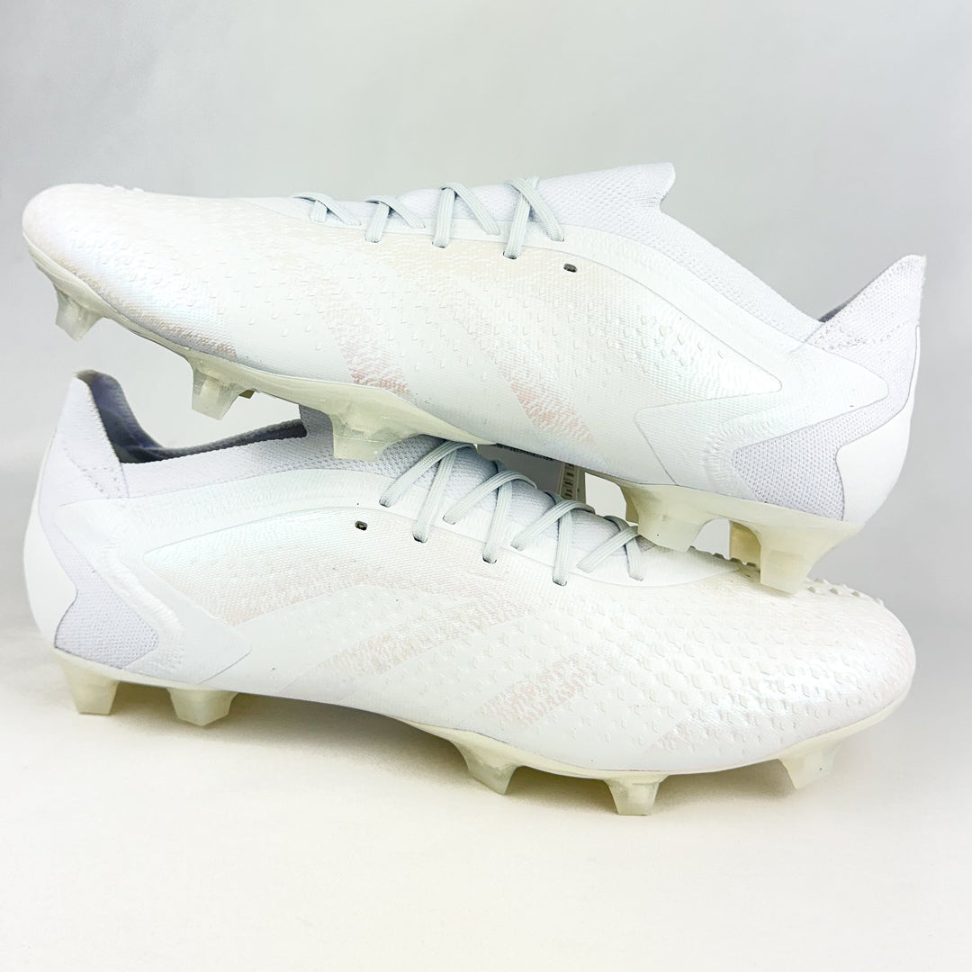 Adidas Predator Accuracy .1 Low FG - White/White *In Box*