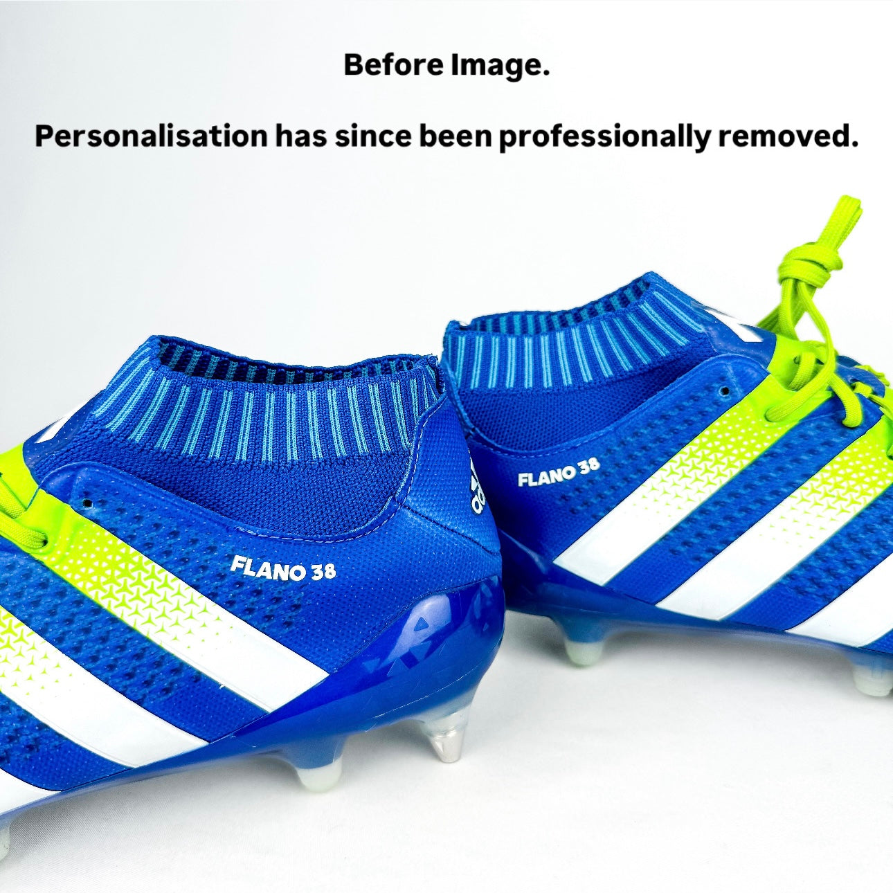 Adidas Ace 16.1 Primeknit SG - Shock Blue/Semi Solar Slime/White