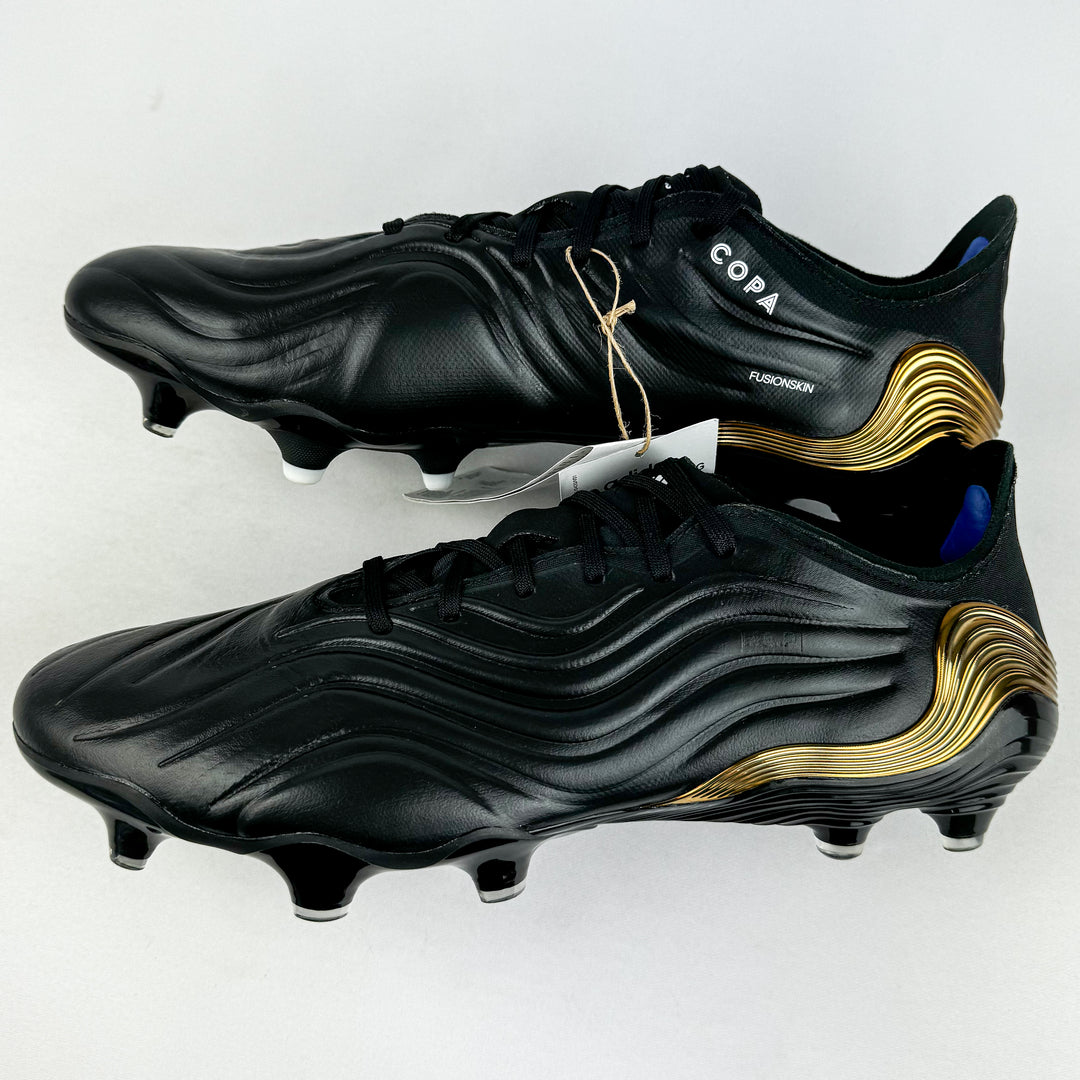 Adidas Copa Sense .1 FG - Core Black/Gold Metallic/White *Brand New*