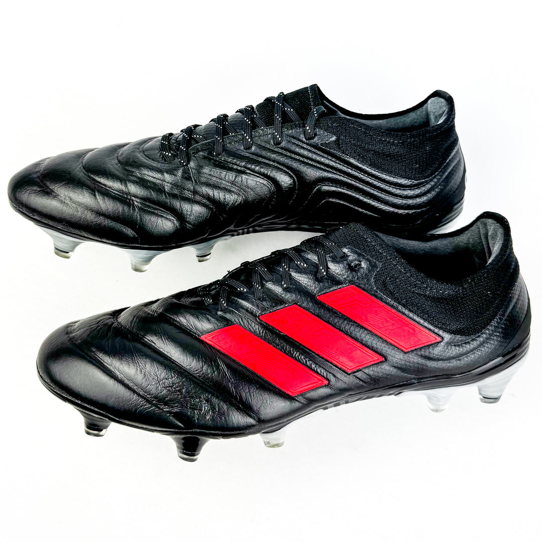Adidas Copa 19.1 FG - Black/Hi-Res Red/Silver Metallic *As New*