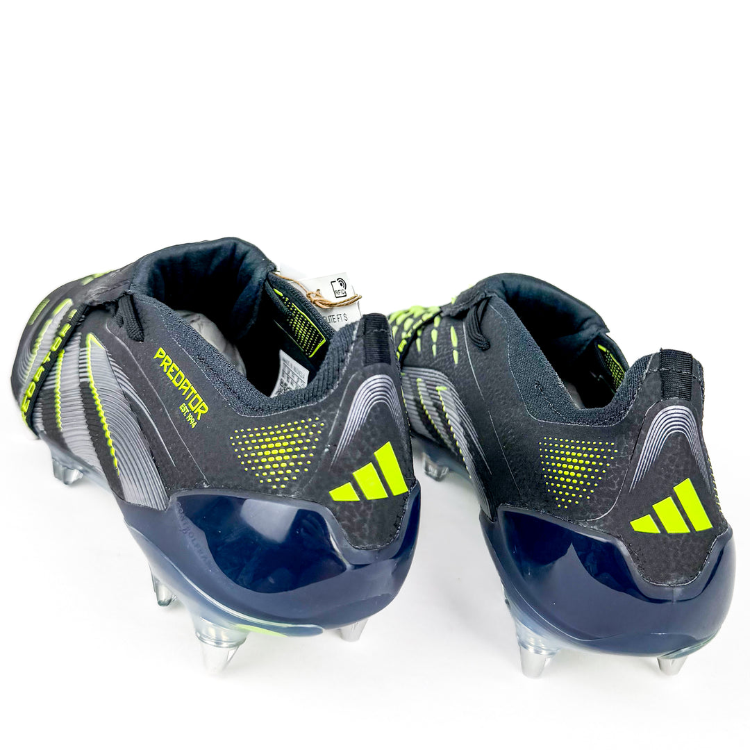 Adidas Predator Elite Tongue FT SG - Core Black/Carbon/Lucid Lemon *In Box*