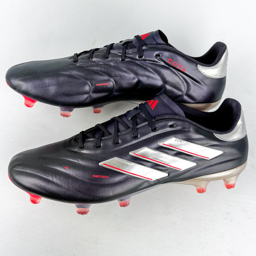 Adidas Copa Pure II .1 FG - Aurora Black/Platinum Metallic/Turbo *Brand New*