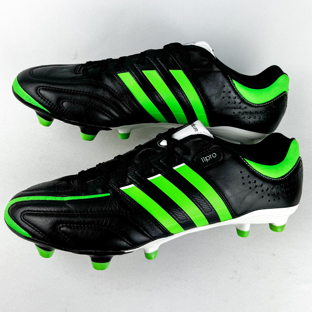 Adidas Adipure 11Pro FG - Black/Green Zest/White *Brand New*