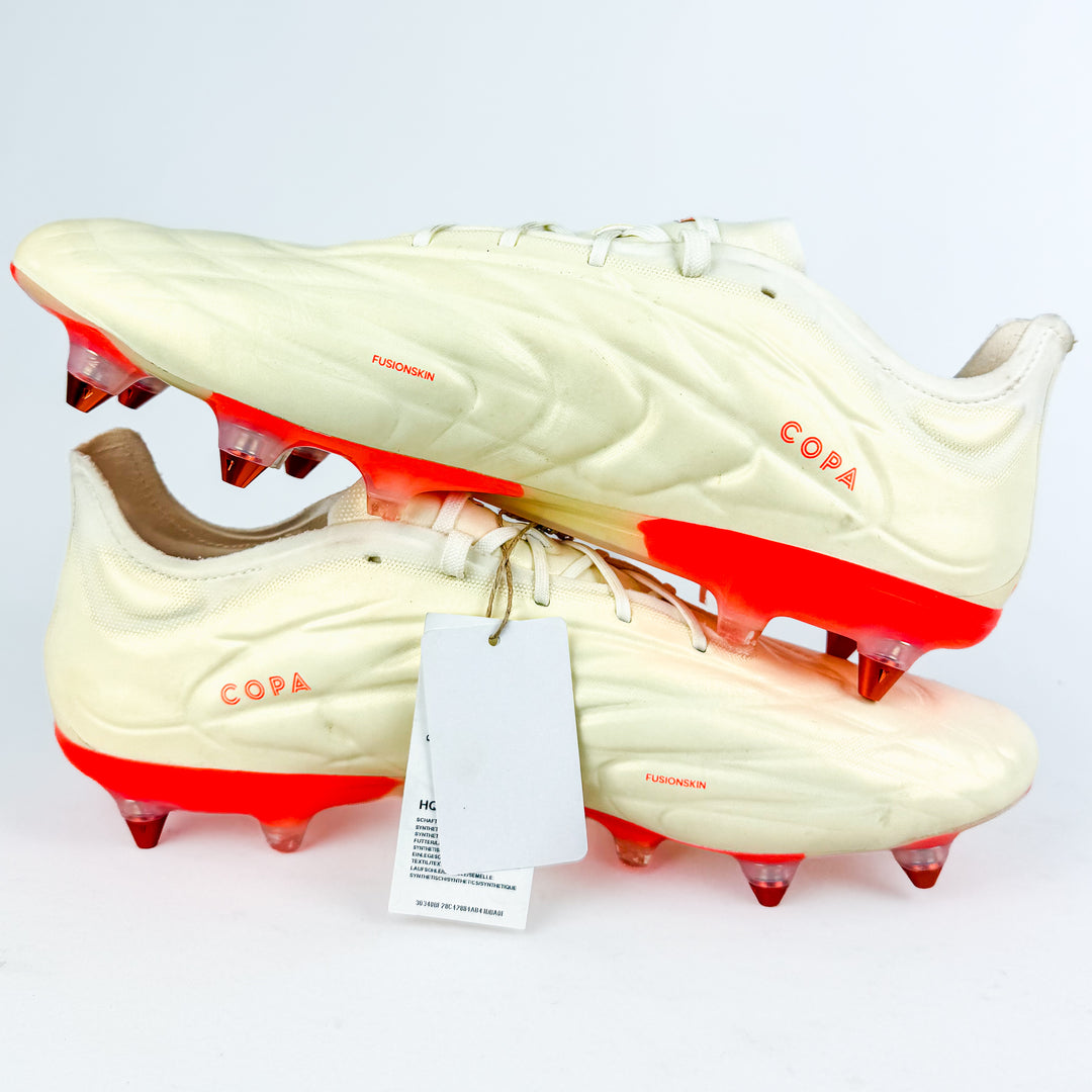 Adidas Copa Pure .1 SG - Off White/Team Solar Orange *Brand New*