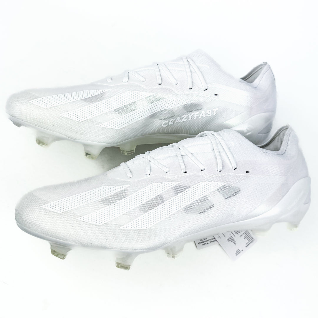 Adidas X Crazyfast .1 FG - White/White *Brand New*