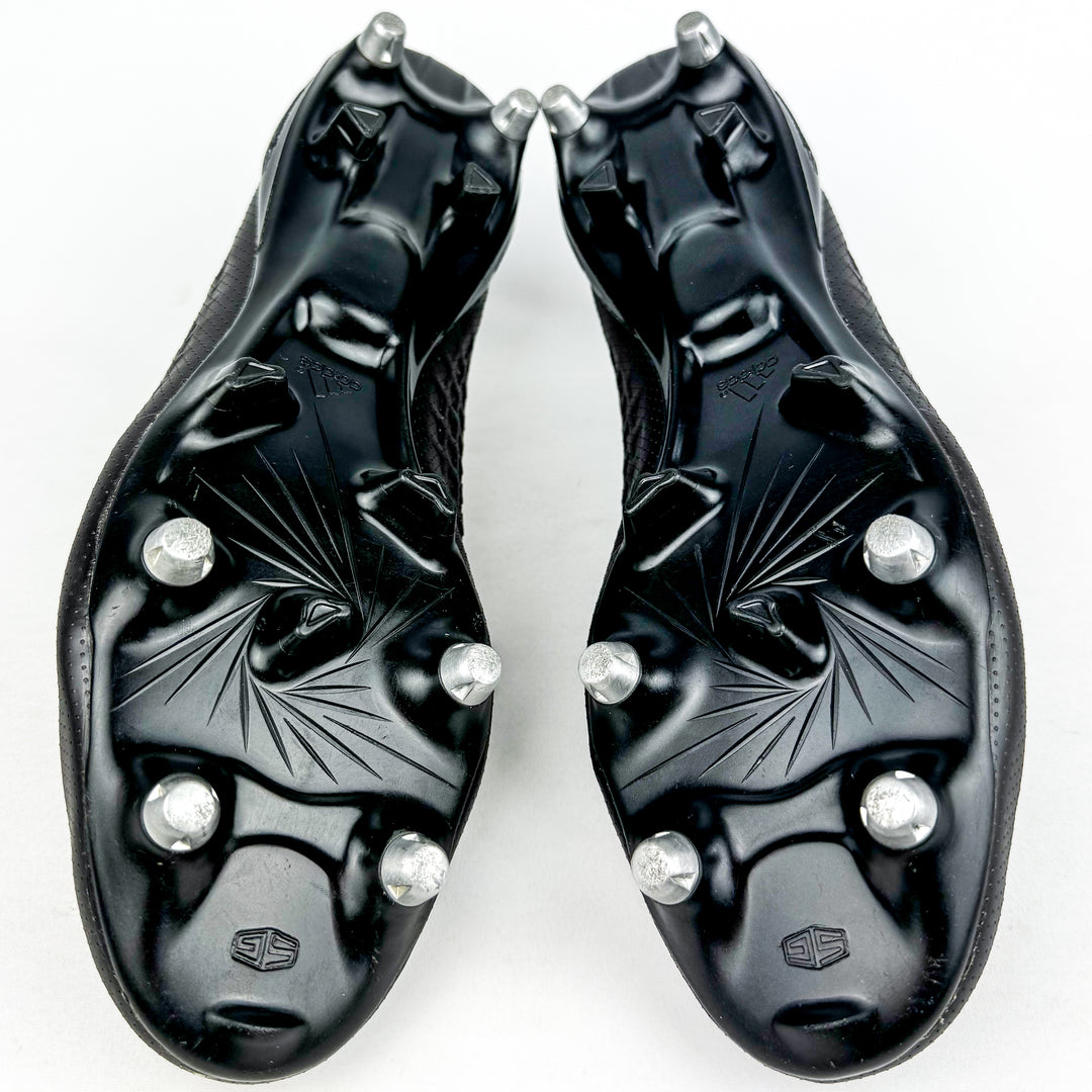 Adidas Predator Malice Control SG - Core Black/Utility Black/Silver Metallic *Wore Once*