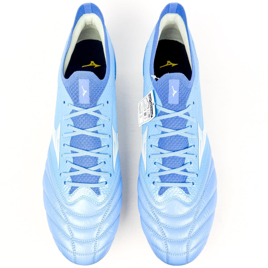 Mizuno Morelia Neo IV Beta Elite SG  - Celeste Blue/White/Ultra Marine *In Box*