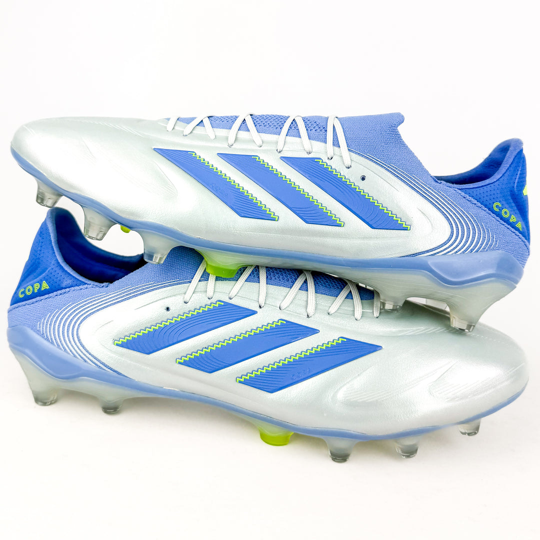 Adidas Copa Pure III Elite FG - Halo Blue/Blue Fusion/Lucid Lemon *Laced Mod*