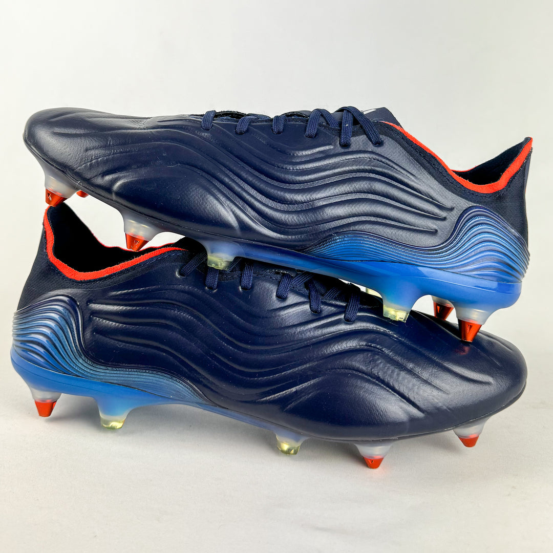 Adidas Copa Sense .1 SG - Team Navy Blue/White/Blue Rush/Orange *Wore Once*