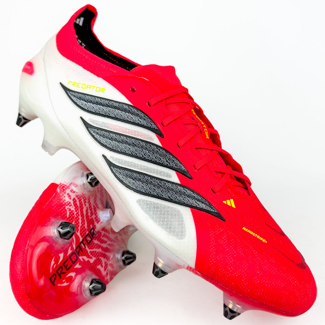 Adidas Predator Elite SG - Lucid Red/Core Black/White *Brand New*