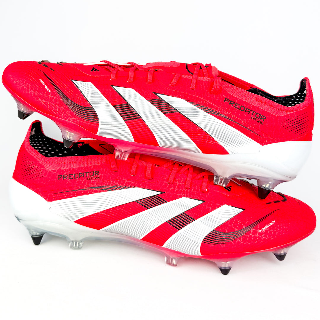 Adidas Predator Elite SG - Lucid Red/White/Core Black *Brand New*