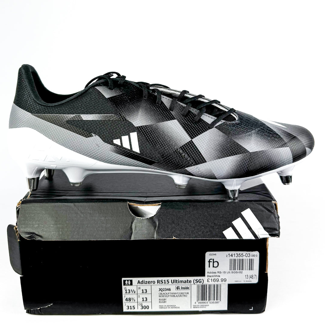 Adidas Adizero RS15 Ultimate SG - Core Black/Grey Three/White *In Box*