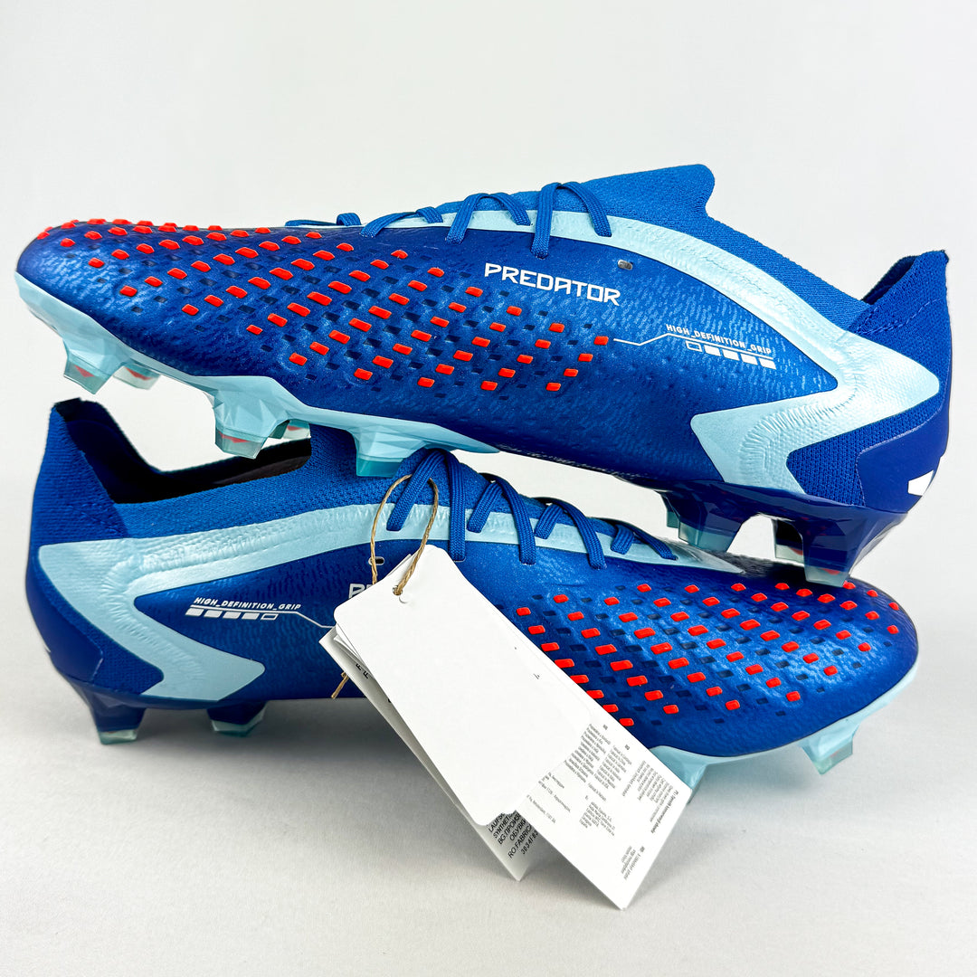 Adidas Predator Accuracy .1 Low FG - Bright Royal Blue/White/Blue Bliss/Infrared *In Box*