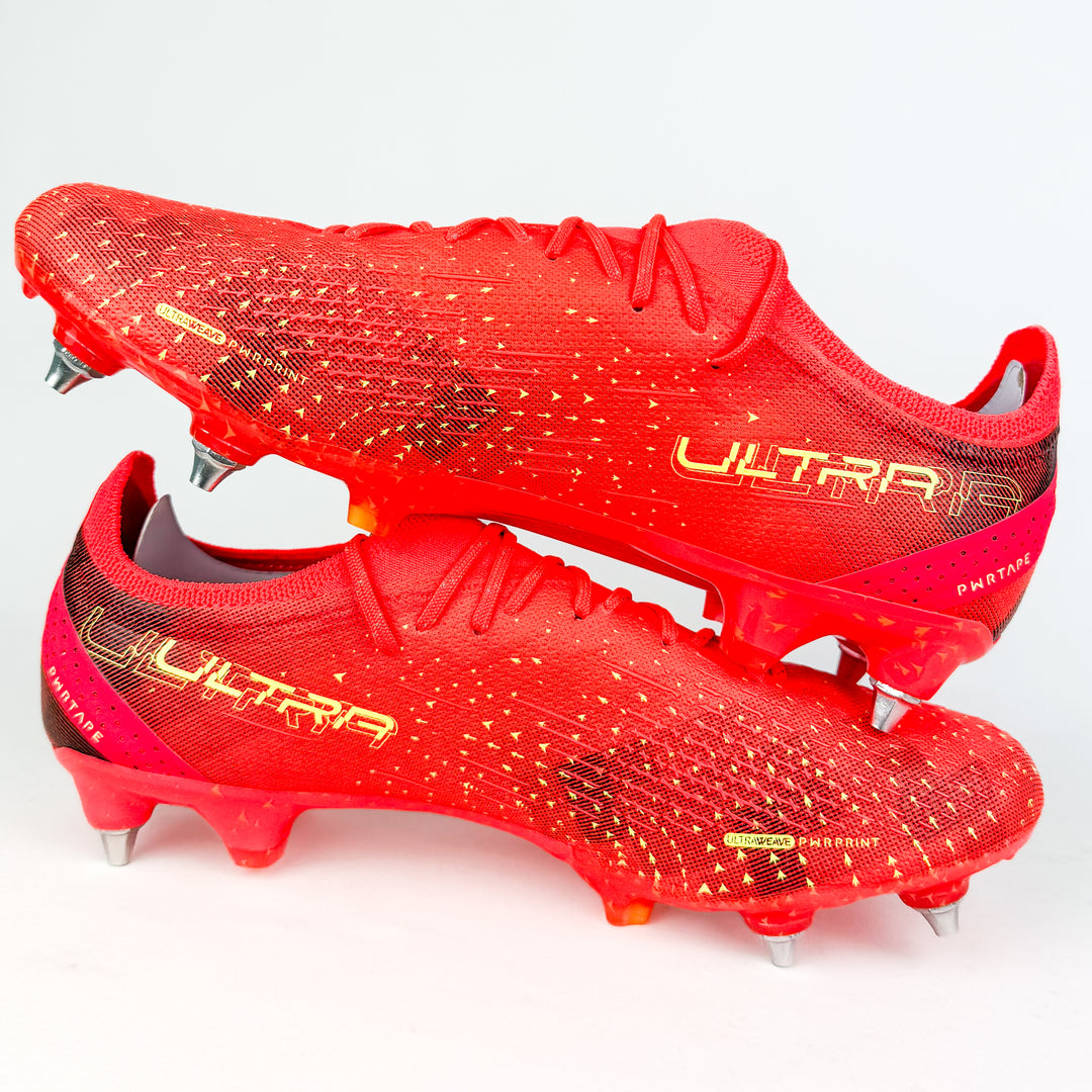 Puma Ultra Ultimate SG - Fiery Coral/Fizzy Light/Puma Black *In Box*