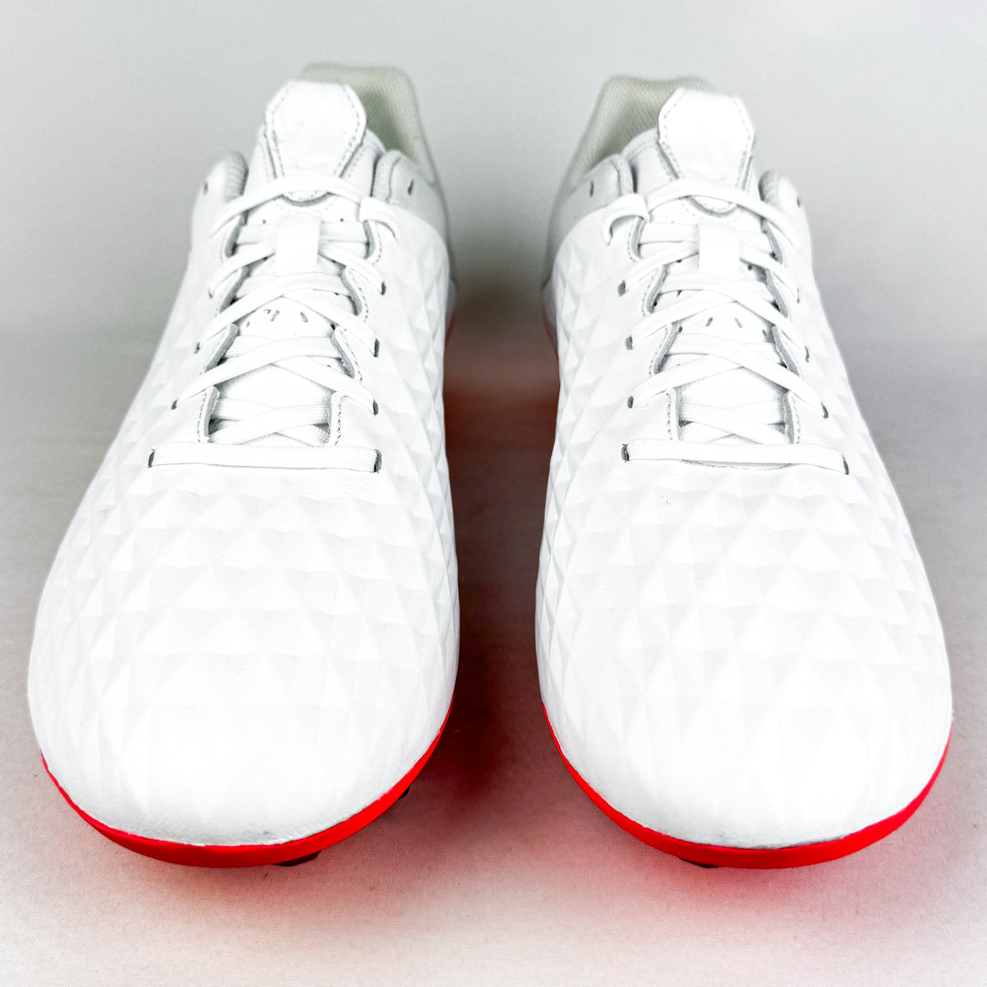 Nike Tiempo Legend 8 Academy FG - White/Flash Crimson/Photon Dust *In Box*