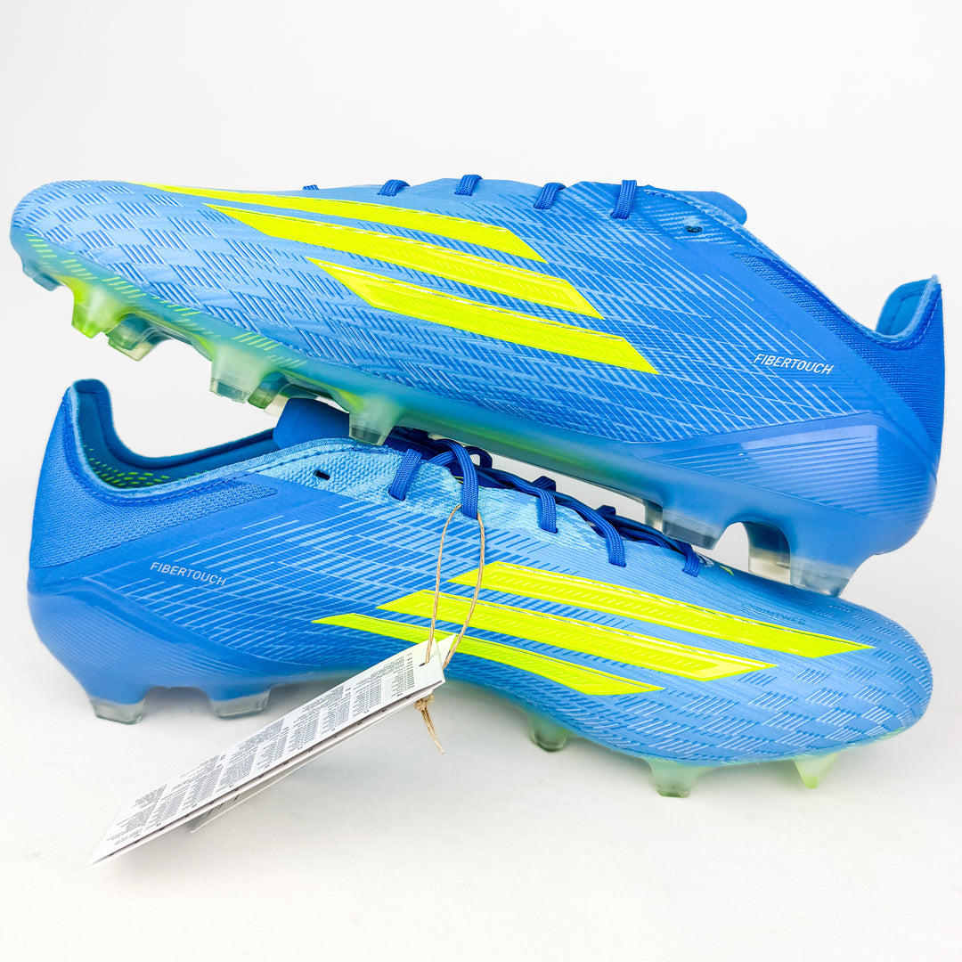 Adidas F50 Elite FG - Lucid Ray Blue/Team Solar Yellow/Lucid Aquamarine *In Box*