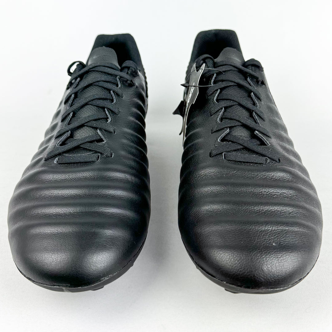 Nike Tiempo Legend VII Academy FG - Black/Black *Brand New*