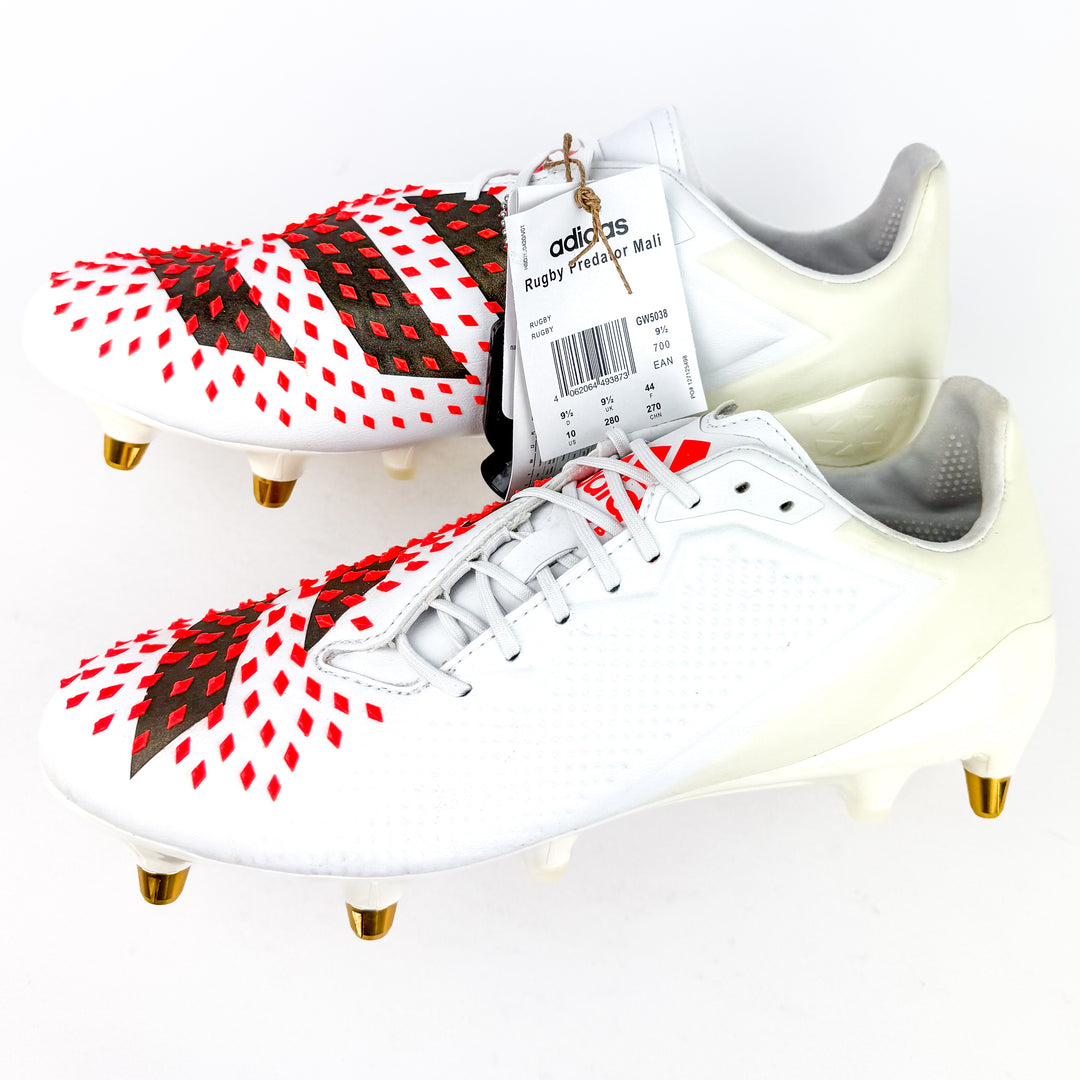 Adidas Predator Malice SG - White/Core Black/Solar Red *In Box*