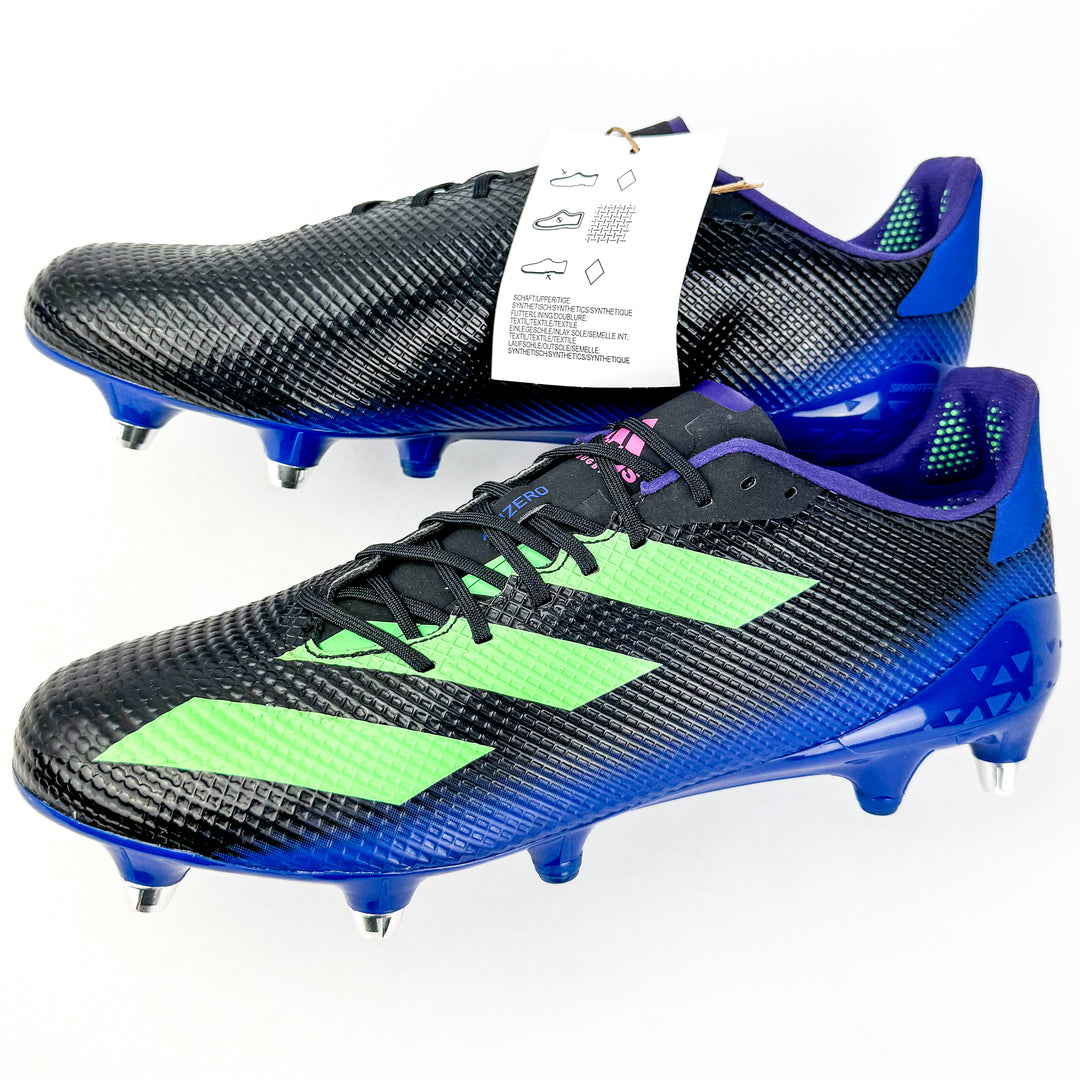 Adidas Adizero RS7 SG - Core Black/Beam Green/Team Shock Pink/Purple *In Box*