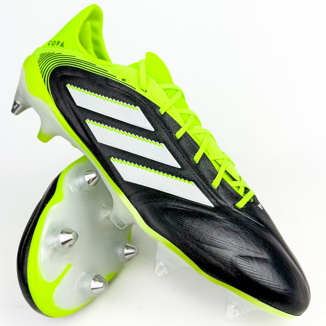 Adidas Copa Pure III .1 SG - Black/Lucid Lemon/White *Brand New*