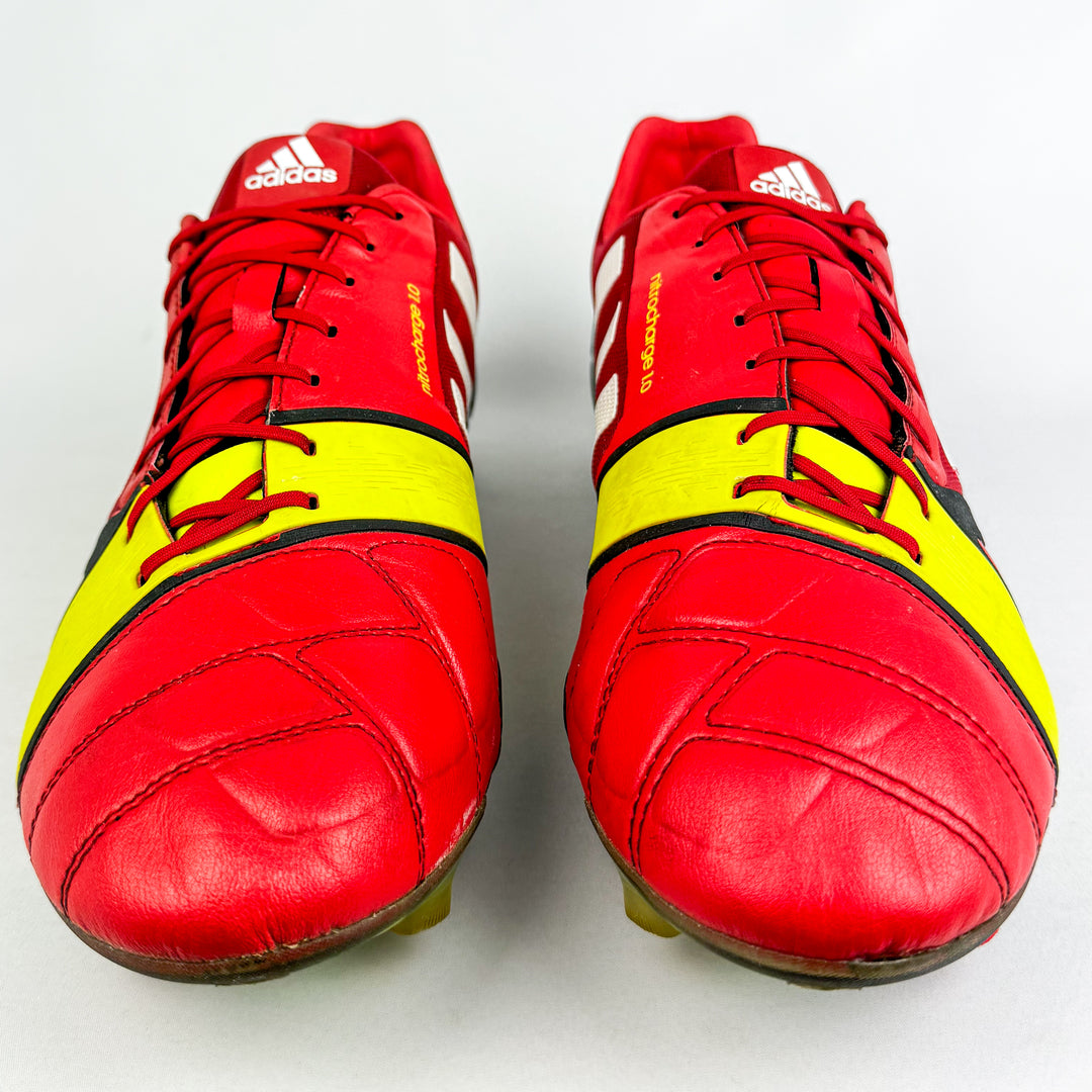 Adidas Nitrocharge 1.0 FG - Red/Electricity Yellow/Black/White *Pre-Owned*