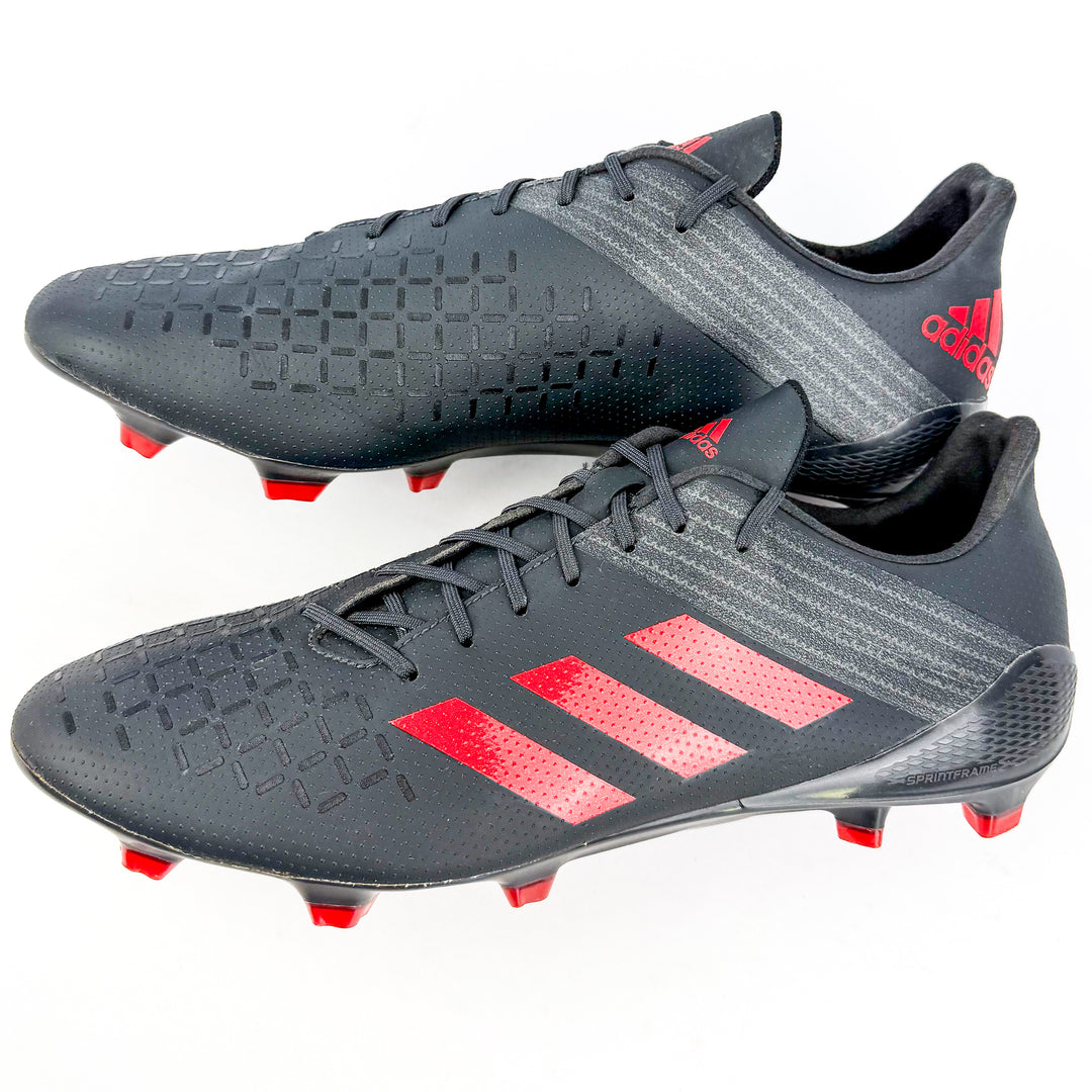 Adidas Predator Malice Control FG - Black/Light Brown/Hi-Res Red/Talc *Wore Once*