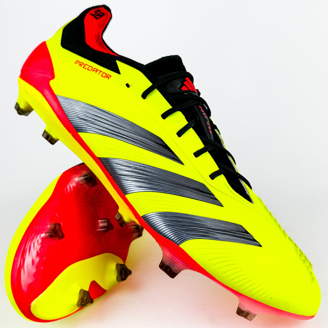 Adidas Predator Elite FG - Team Solar Yellow/Core Black/Solar Red *Brand New*