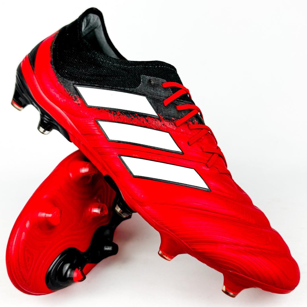 Adidas Copa 20.1 FG - Active Red/White/Core Black *Wore Once*