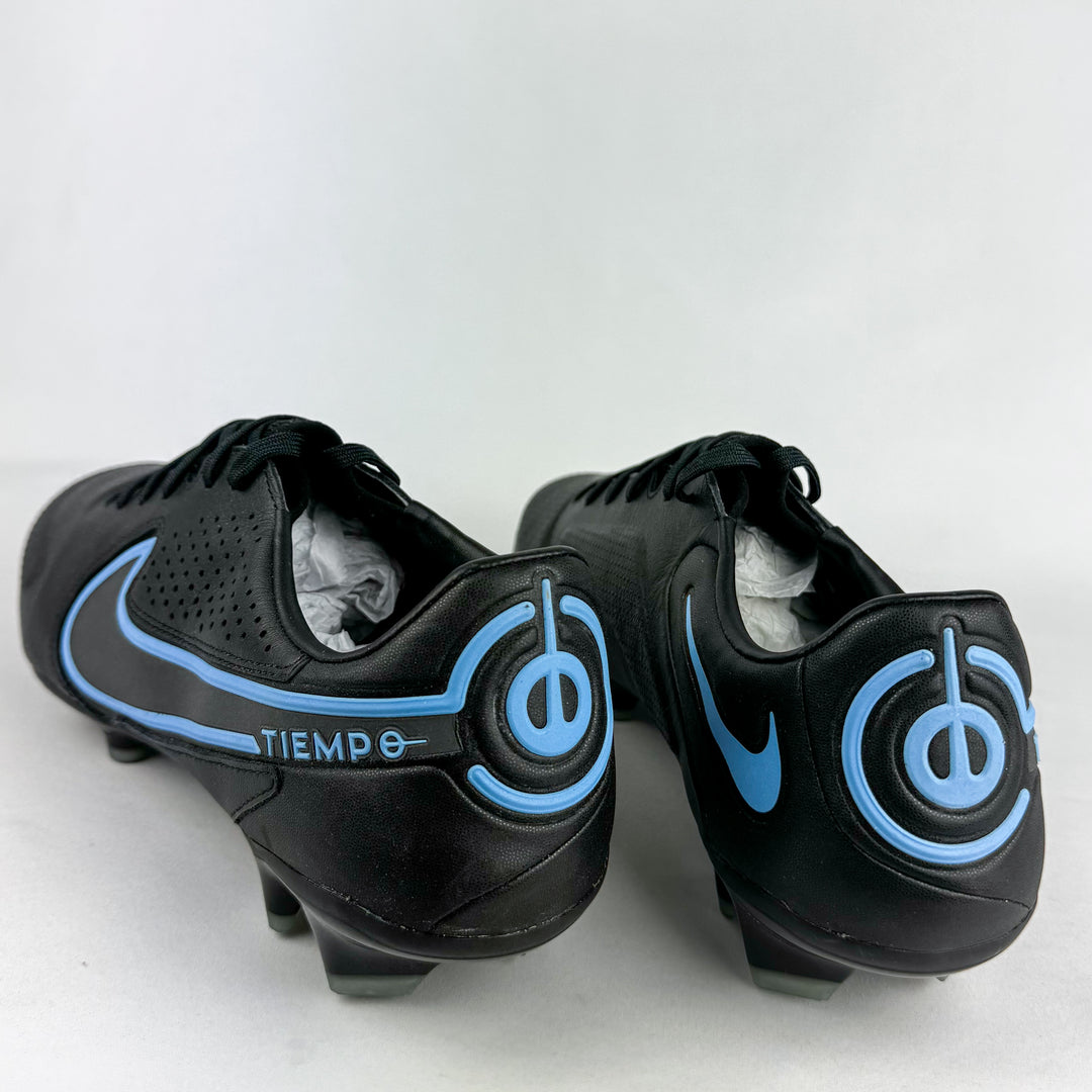 Nike Tiempo Legend 9 Pro FG - Black/Iron Grey/Light Photo Blue *In Box*