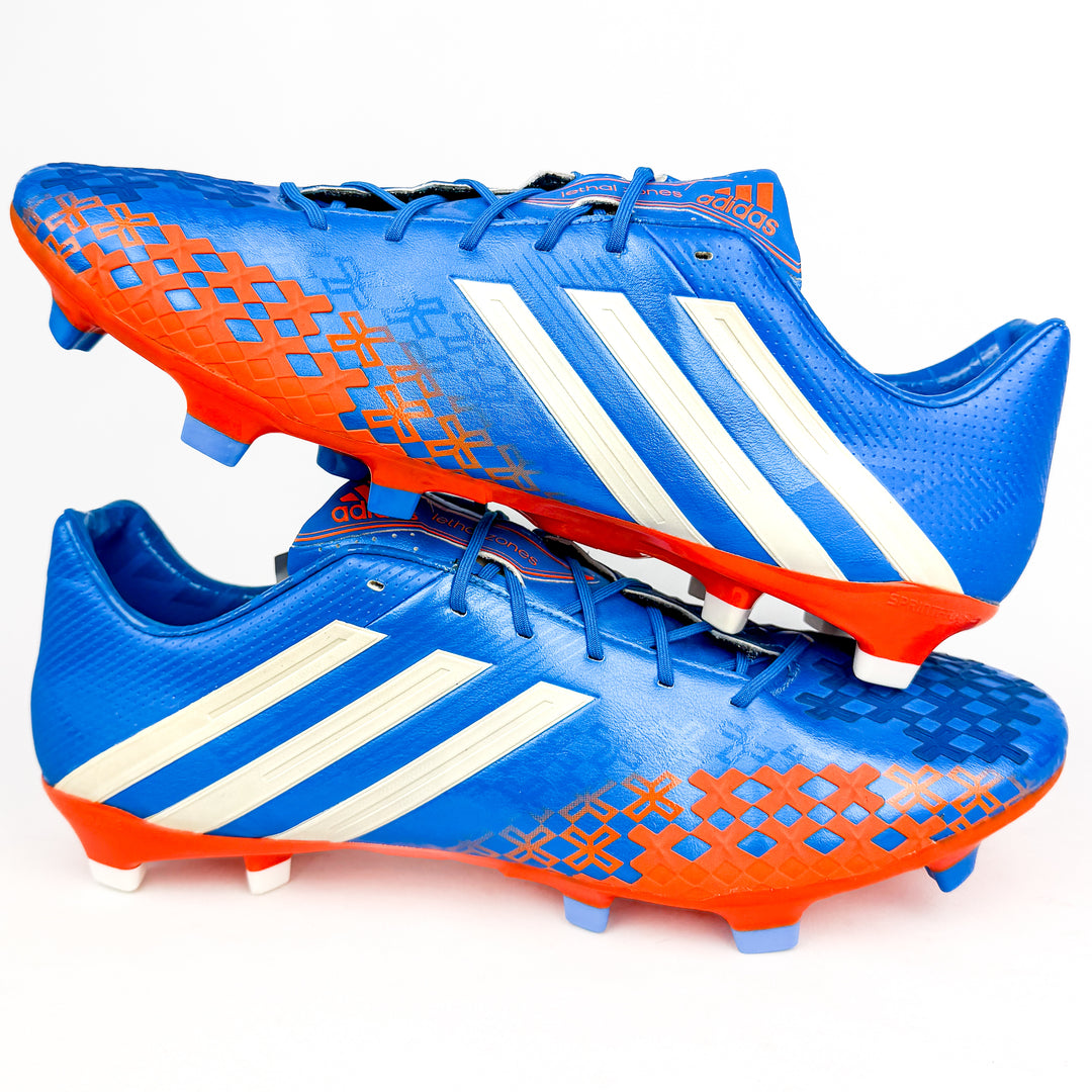 Adidas Predator LZ II FG - Blue/Orange/ White *Brand New*