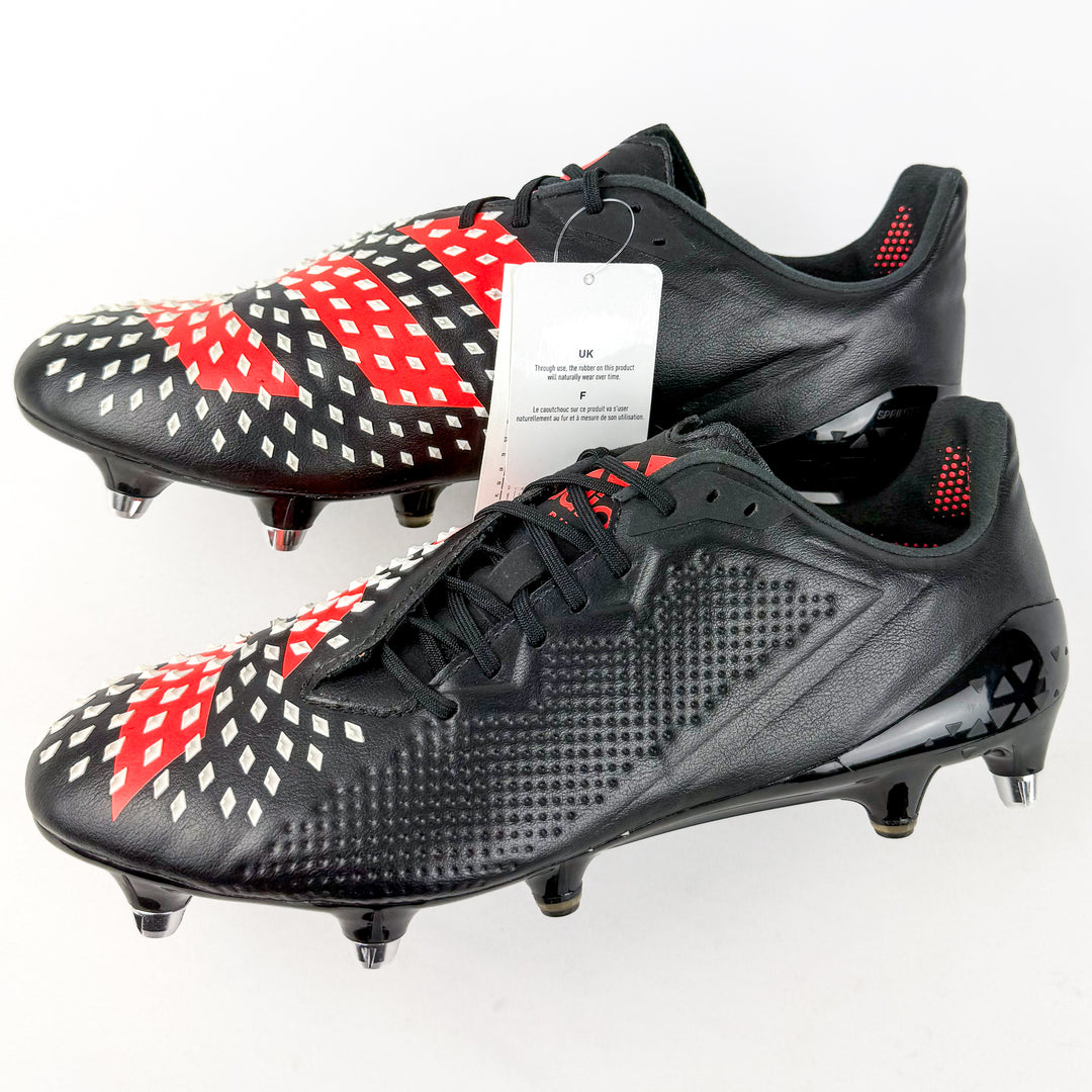 Adidas Predator Malice SG - Core Black/Solar Red/White *Brand New*